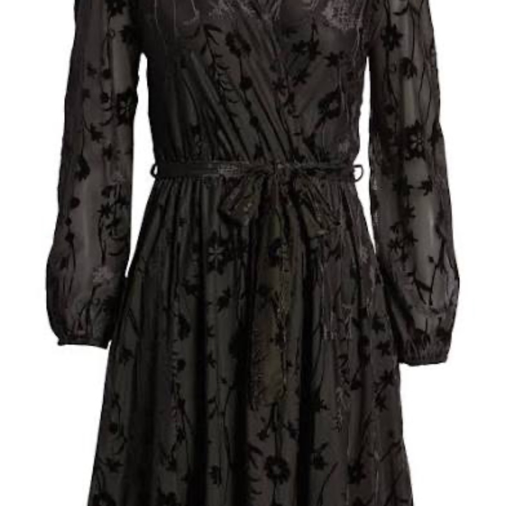 fraiche by j velvet burnout dress